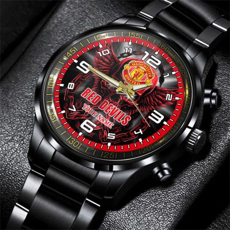 Manchester United EPL Personalized 3D Men Hand Watch Gift For Fans For Father