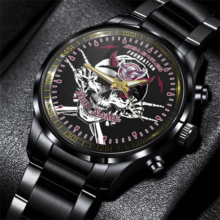 Manly Warringah Sea Eagles NRL Personalized Black Hand Watch Gift For Fans