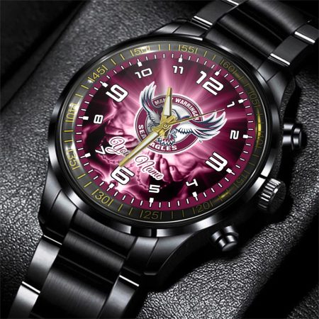 Manly Warringah Sea Eagles NRL Personalized Men Hand Watch Gift For Fans