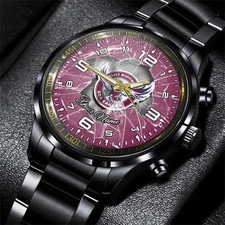 Manly Warringah Sea Eagles NRL Personalized Style 3D Men Hand Watch Gift For Fans