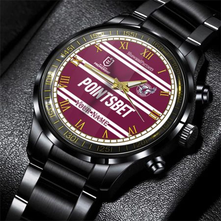 Manly Warringah Sea Eagles NRL Personalized Style 3D Men Hand Watch Gift For Fans