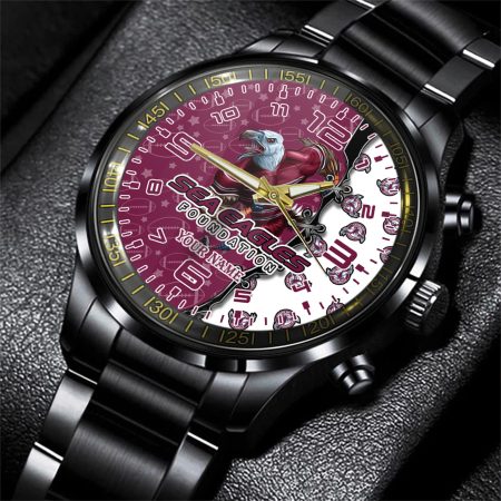 Manly Warringah Sea Eagles NRL Personalized Style 3D Men Hand Watch Gift For Fans