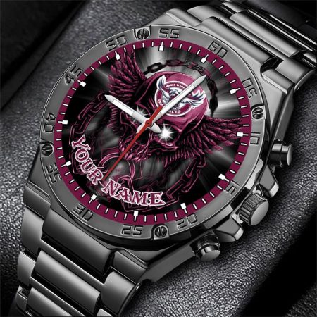 Manly Warringah Sea Eagles NRL Style Personalized Watch Men Gift For Fans