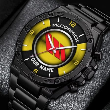 McCormick Tractor Personalized New Stainless Steel Hand Watch For Fans