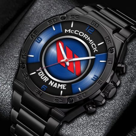 McCormick Tractor Personalized New Stainless Steel Hand Watch For Fans