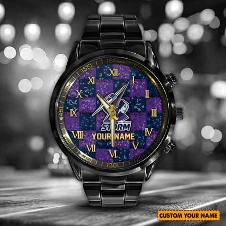 Melbourne Storm NRL Customized Hand Watch For Fan