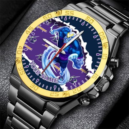 Melbourne Storm NRL Fashion Personalized Watch Men Gift For Fans