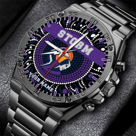 Melbourne Storm NRL Mode Personalized Watch Men Gift For Fans