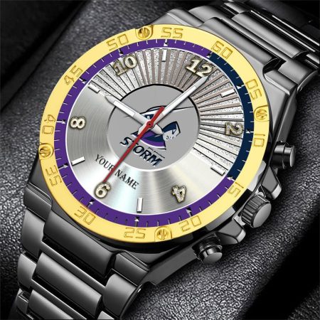Melbourne Storm NRL New Personalized Watch Men Gift For Fans
