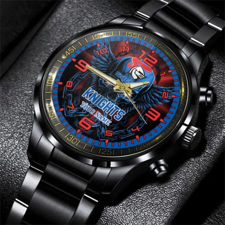 Melbourne Storm NRL Personalized 3D New Men Skull Hand Watch Gift For Fans For Father For Fan