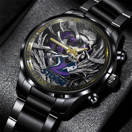 Melbourne Storm NRL Personalized Men Hand Watch Gift For Fans