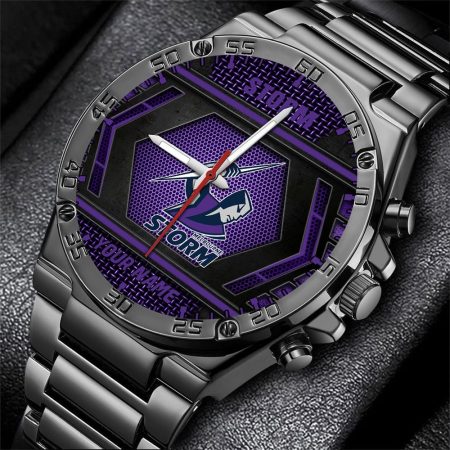 Melbourne Storm NRL Personalized Watch Men Gift For Fans