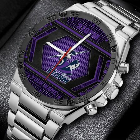 Melbourne Storm NRL Personalized Watch Men Gift For Fans
