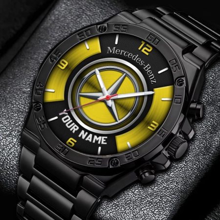 Mercedes-Benz Car Personalized New Stainless Steel Hand Watch For Fans