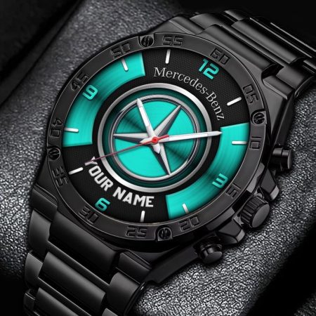 Mercedes-Benz Car Personalized New Stainless Steel Hand Watch For Fans