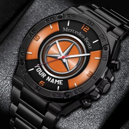Mercedes-Benz Car Personalized New Stainless Steel Hand Watch For Fans