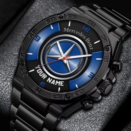 Mercedes-Benz Car Personalized New Stainless Steel Hand Watch For Fans