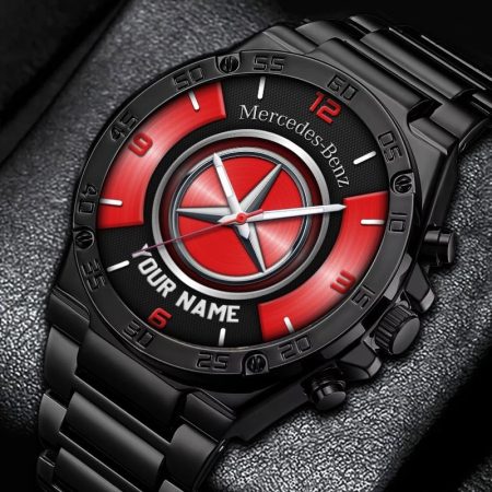 Mercedes-Benz Car Personalized New Stainless Steel Hand Watch For Fans