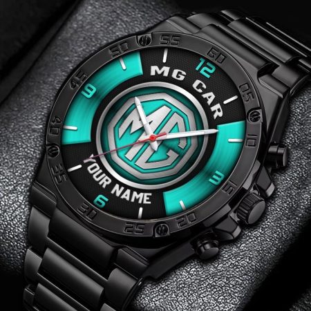 MG Car Personalized New Stainless Steel Hand Watch For Fans