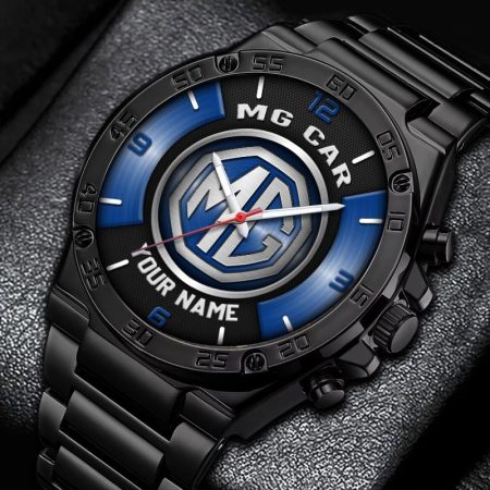 MG Car Personalized New Stainless Steel Hand Watch For Fans