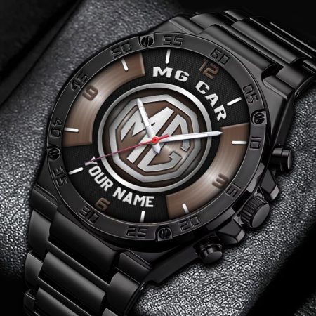 MG Car Personalized New Stainless Steel Hand Watch For Fans