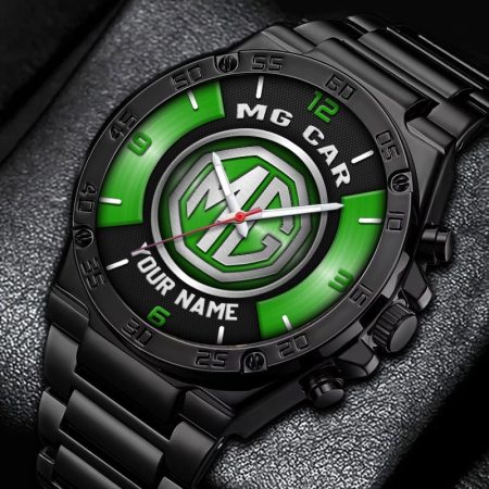 MG Car Personalized New Stainless Steel Hand Watch For Fans