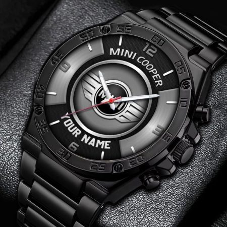 Mini Cooper Car Personalized New Stainless Steel Hand Watch For Fans