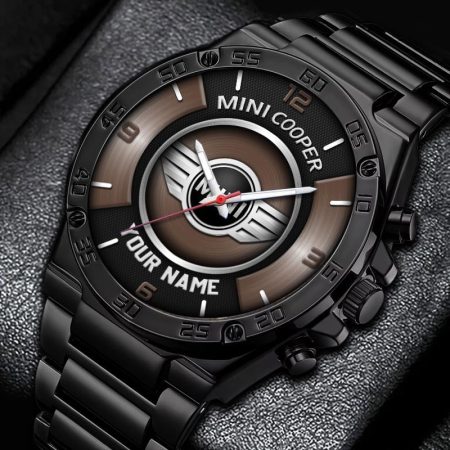 Mini Cooper Car Personalized New Stainless Steel Hand Watch For Fans