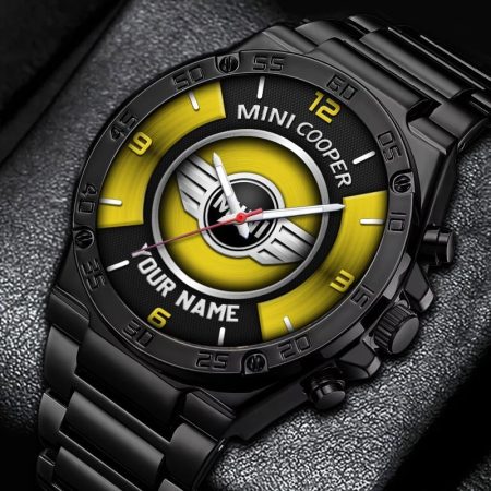 Mini Cooper Car Personalized New Stainless Steel Hand Watch For Fans