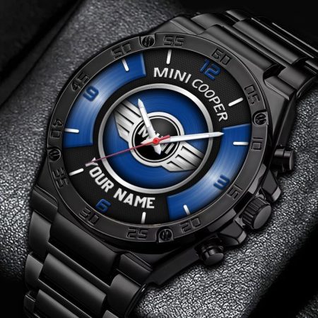 Mini Cooper Car Personalized New Stainless Steel Hand Watch For Fans