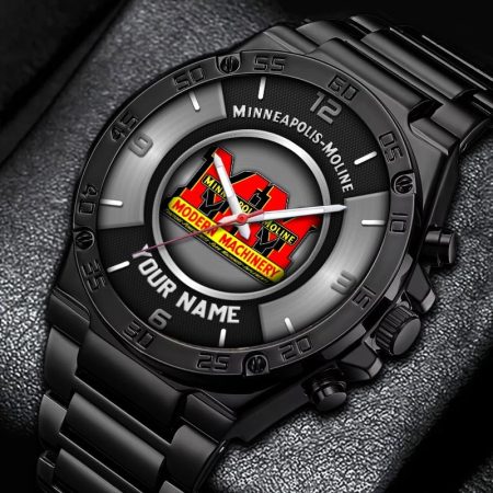 Minneapolis Moline Tractor Personalized New Stainless Steel Hand Watch For Fans