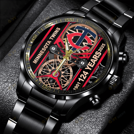 Minnesota Twins MLB Stainless Steel Watch Gift For Fan