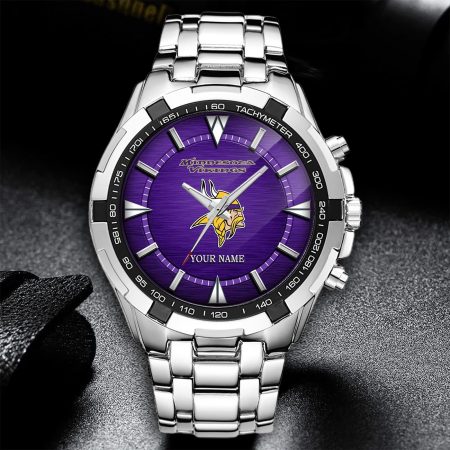 Minnesota Vikings NFL Alloy Men Quartz Watch Personalized Gift For Fan