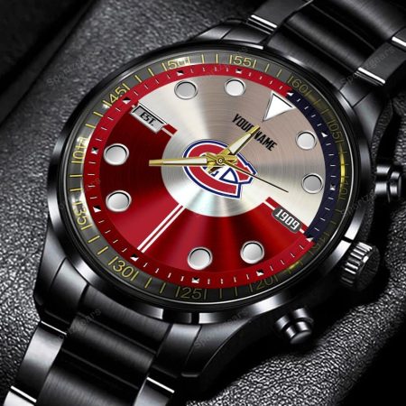 Montreal Canadiens NHL Personalized New Black Hand Watch Gift For Fans