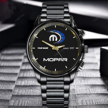 Mopar New Personalized Black Hand Watch Gifts For Fans