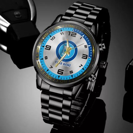 Napoli Serie A Personalized New Black Hand Watch Gifts For Fans