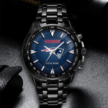 New England Patriots NFL Alloy Men Quartz Watch Personalized Gift For Fan