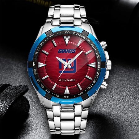 New York Giants NFL Alloy Men Quartz Watch Personalized Gift For Fan