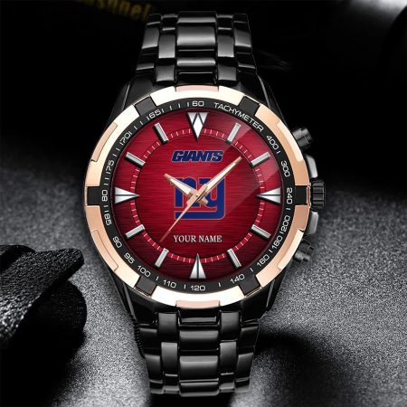 New York Giants NFL Alloy Men Quartz Watch Personalized Gift For Fan