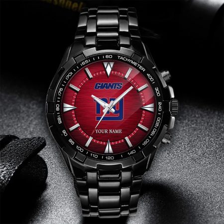 New York Giants NFL Alloy Men Quartz Watch Personalized Gift For Fan