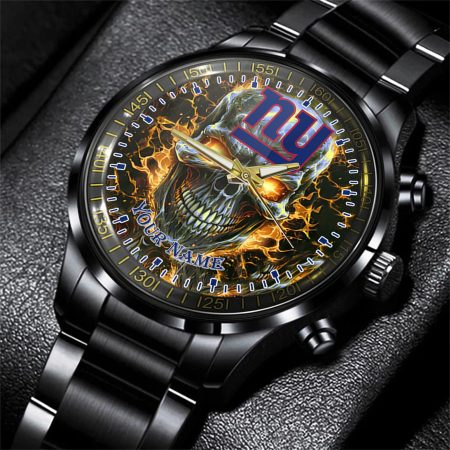 New York Giants NFL Men Hand Watch Personalized Gift For Fans