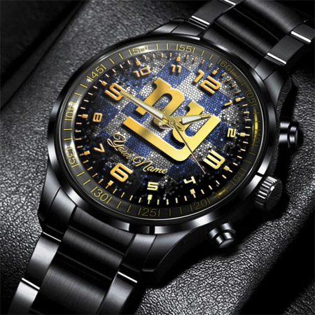 New York Giants NFL Personalized 3D Men Hand Watch Gift For Fans For Father