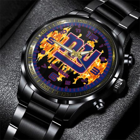 New York Giants NFL Personalized 3D Men Hand Watch Gift For Fans For Father