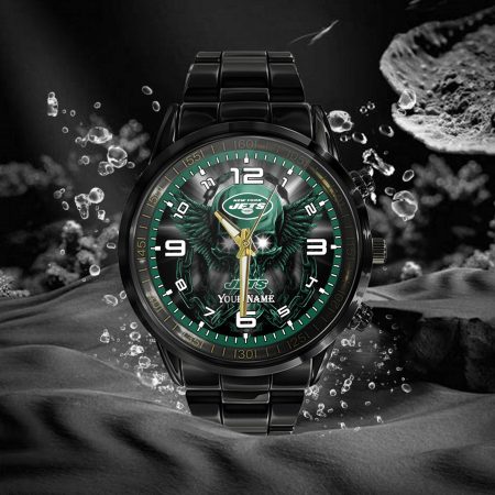 New York Jets NFL Personalized 3D Men Hand Watch Gift For Fans For Father