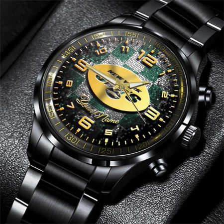 New York Jets NFL Personalized 3D Men Hand Watch Gift For Fans For Father