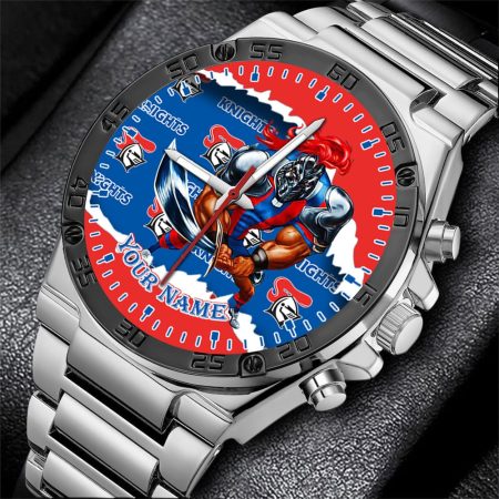 Newcastle Knights NRL Fashion Personalized Watch Men Gift For Fans