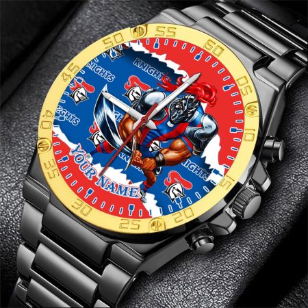 Newcastle Knights NRL Fashion Personalized Watch Men Gift For Fans