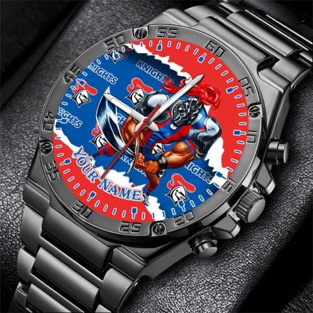 Newcastle Knights NRL Fashion Personalized Watch Men Gift For Fans