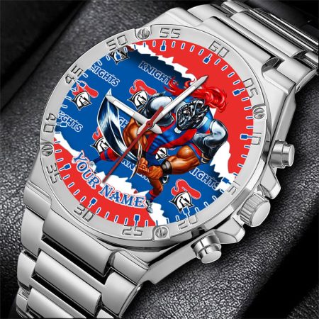 Newcastle Knights NRL Fashion Personalized Watch Men Gift For Fans