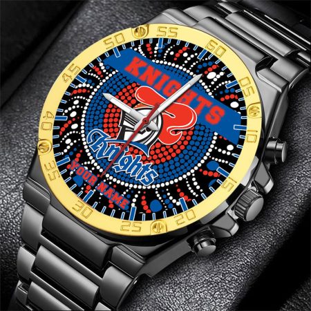Newcastle Knights NRL Mode Personalized Watch Men Gift For Fans